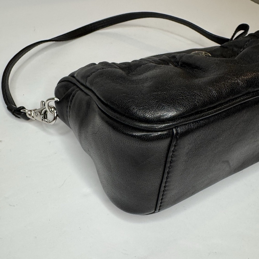 MICHAEL Michael Kors Bunched Front Pocket Mini Shoulder Bag Rare Find Leather - Picture 10 of 16